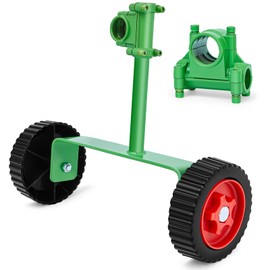 Fabbay Adjustable Support Wheels Auxiliary Wheels 26mm(1 Inch) and 28mm(1.1inch) Weed Trimmer Wheel Walk Behind String Trimmer for Weed Trimmer Grass Cutter Gas String Trimmer (Black)