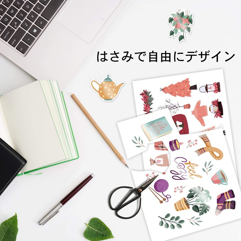 A-SUB Waterproof Matte Inkjet Laser Labels 15 Sheets A4 Uncut