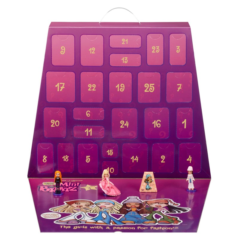 MGA's Miniverse Bratz Minis Advent Calendar - 25 Surprises, Y2K