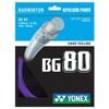 YONEX BG-80 Badminton String Set (Violet)