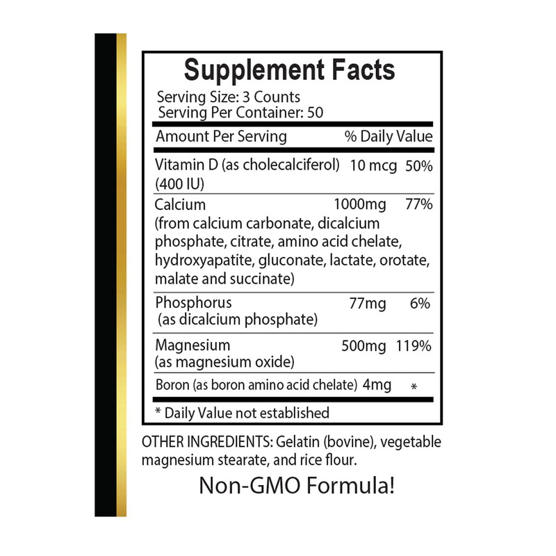 OLANTA TRADE SOLUTION Calcium Magnesium Vitamin D & Boron –