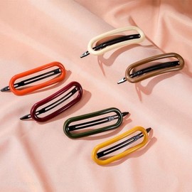 Round frame hairpin, updo hairpin, half-updo hairpin, accent pin / 라운드형 프레임 헤어핀 올림머리핀 반묶음핀 포인트핀