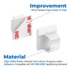 Yocice Cable Clips 50pcs with Strong Adhesive Tapes,Wire Holder Organizer