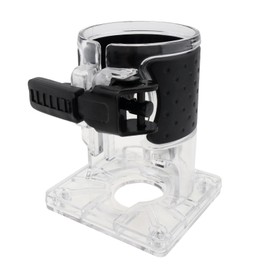 ChgImposs Electric Trimmer Router Base Quick Fixation Durable Trimming Milling Machine Accessorie Compact Wood Router Base Cover Case