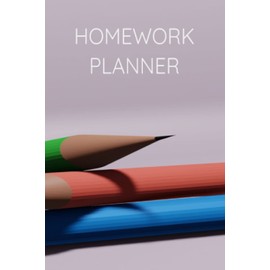 Homework Planner: Student Logbook, Organizer and Tracker for School Assignments.