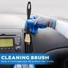 Tenbrachian 6pcs Car Cleaning Brushes, Car Detailing Brush Set, Car