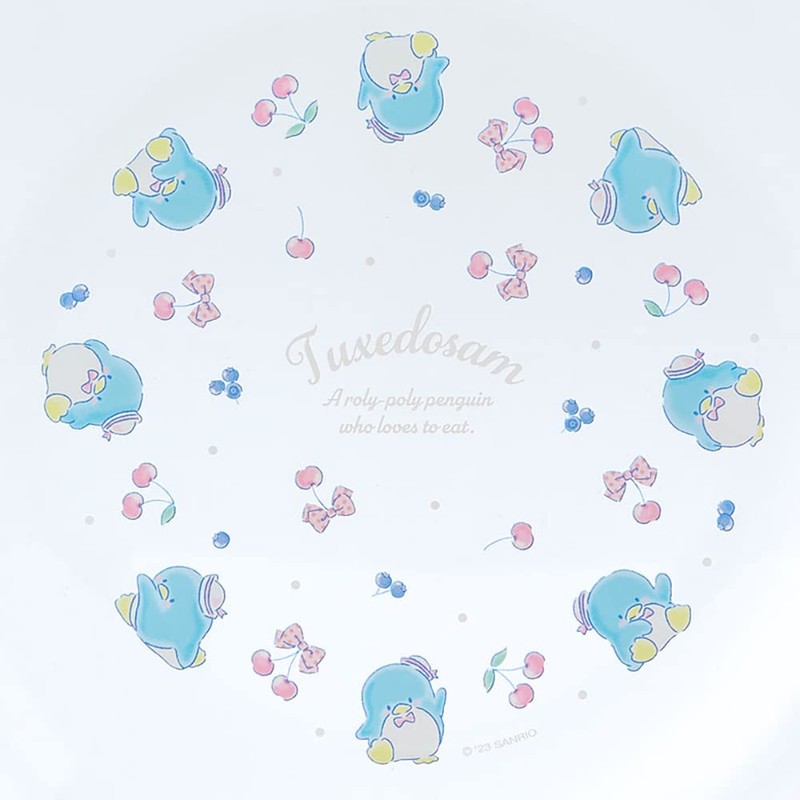 Sanrio 080438 Tuxedo Thumb Glass Plate