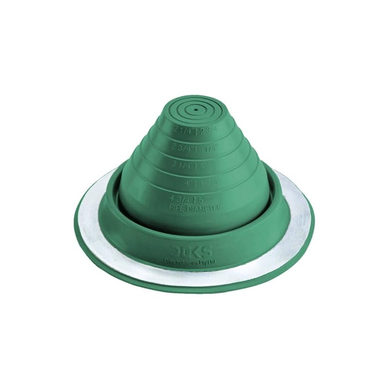 DEKS #3 Dektite Light Green Round EPDM Pipe Flashing (DF103LG)