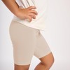 Merry Style MS10-132 Girls' Viscose Short Leggings, beige