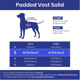 Gooby Padded Vest Dog Jacket - Warm Zip Up Dog Vest Fleece Jacket with Dual D Ring Leash - Winter Water Resistant Small Dog Sweater - Dog Clothes for Small Dogs Boy and Medium Dogs for Everyday Use