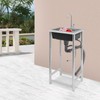 Commercial Stainless Steel Single Bowl Sink,Free Standing Utility Sink with
