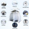 EighteenTek Upgraded Pop Up Shower Tent, 2-Room Changing Tent Privacy