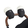 Ickle Bubba Universal Pram Mitts/Gloves (Black)