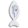 TFA Dostmann Fish 14.3017.02 Analogue Bath Thermometer, Increases Bathing Comfort, BPA-, Made in Germany, White