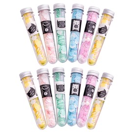 WOONEKY 12pcs Portable Soap Sheets Foaming Hand Wash Soap Flakes for Travel Camping Eco-Friendly