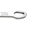 8-22mm Double-Head Universal Spanner, Multi-Purpose Ring Wrench, Self-Tightening Home and