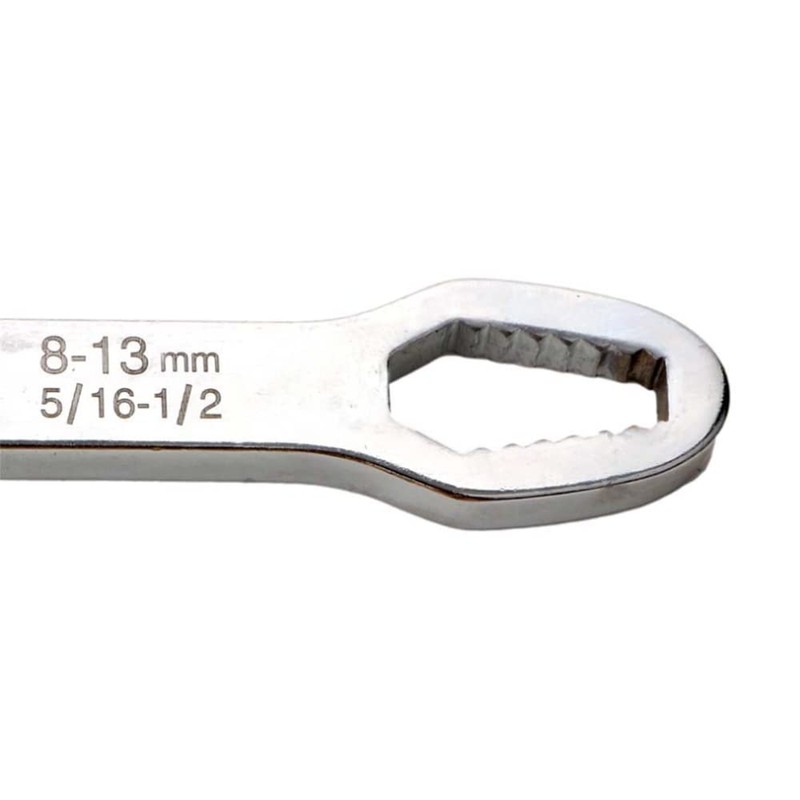 8-22mm Double-Head Universal Spanner, Multi-Purpose Ring Wrench, Self-Tightening Home and