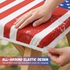 Joyesplay Printed Tablecloth Cover with Storage Bag (Style C)