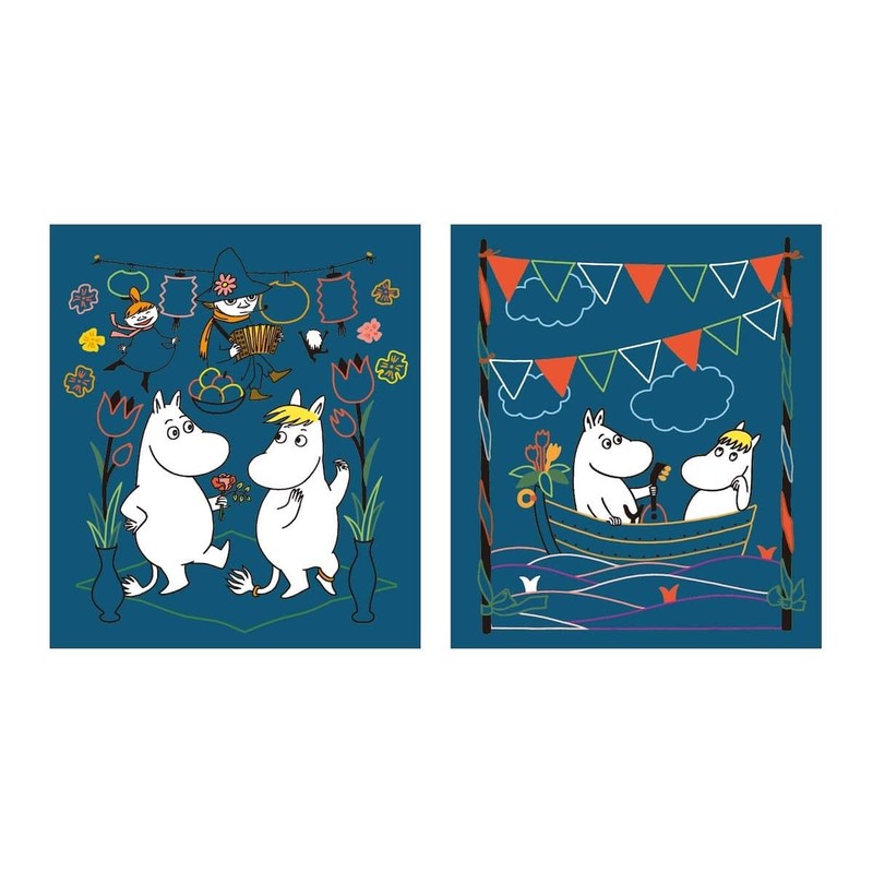 BorneLund Moomin Scratch Art Ages 6+