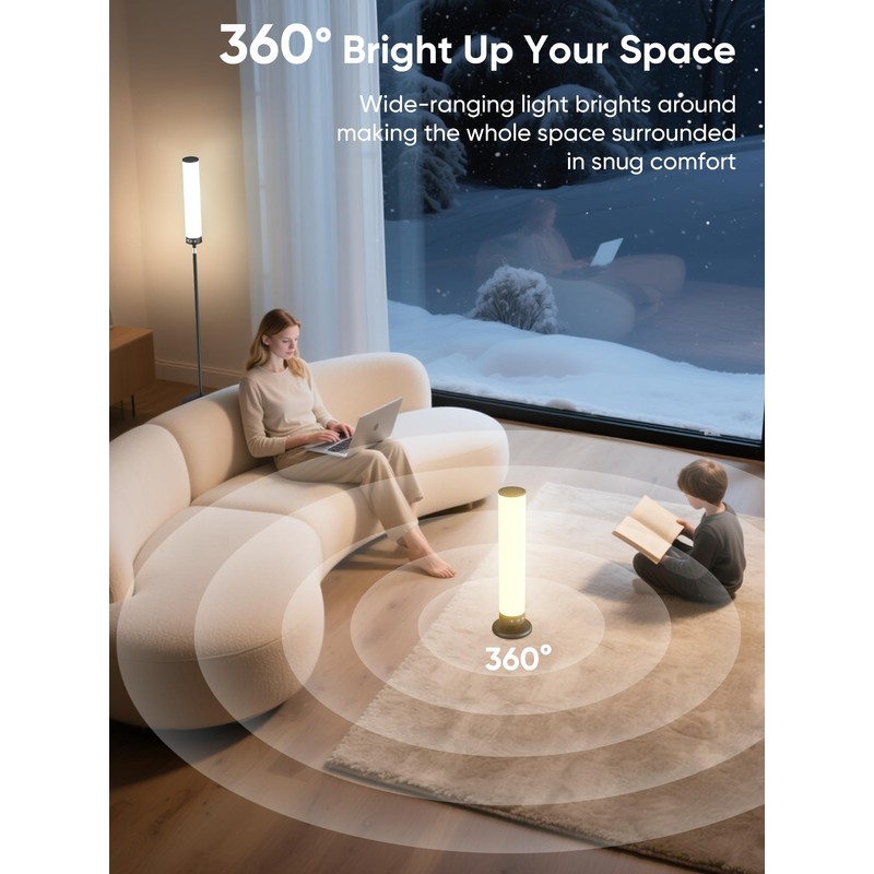 OYADISIIOP Light Therapy Lamp 10,000 Lux Happy Therapy Light with
