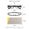 RafiCaro Eyeglass Case, Lightweight, Thin Leather, Cowhide Leather, Comes with