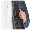 Wrangler Men's Big Concealed Carry Blanket Lined Denim Jacket, Indigo,