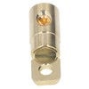 Pair Power Battery O Ring Terminals Brass Gold Plated High