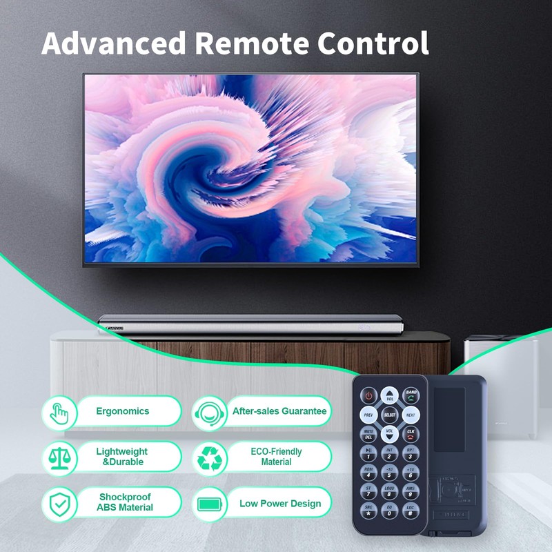 Remote Control for BOSS Audio Head Unit Radio Auto Boat