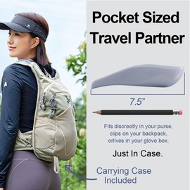 DEFGNOP Tragbares Urinal, Tragbar, Wiederverwendbar mit Wasserdichter Aufbewahrungstasche Geliefert, for Women, Non Binary & Trans Men, Pee Trichter ist EIN Spielwechsler für Camping