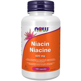 NOW Now Niacin 500mg 100cap