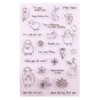 Arrietty Easter Day Mother Day Birthday Clear Stamps for Card