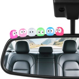 Luminous Soot Sprites Car Dashboard Decorations, 30PCS Fun Soot Sprite Stickers for Car Interior, Rearview Mirror, Home, Office – Colorful Glow in The Dark Adhesive Elf Ornaments (Colorful)