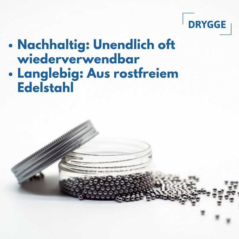 DRYGGE Cleaning beads for SodaStream bottles, drinking bottles, decanters made