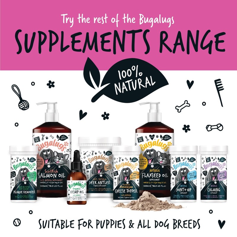 Bugalugs Probiotics For Dogs - Powder, Simple To Add To