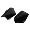 Unbranded Left Right Gloss Black Mirror Back Accent Trim For
