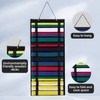 Picsline Taekwondo Belt Display Rack 15 Belts, Martial Arts Belt