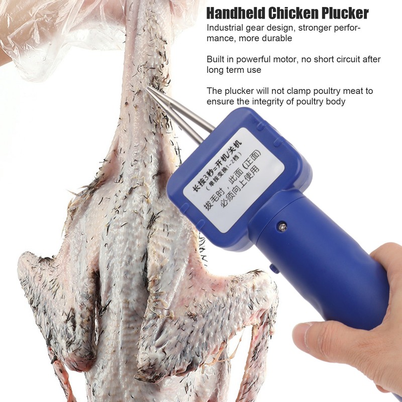Handheld Electric Chicken Plucker Poultry Feather Plucker Machine Duck Feather