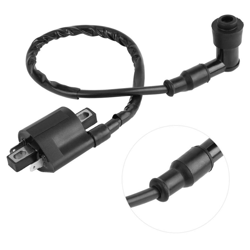 Qiilu Ignition Coil MotorcycleIgnition Coil Solid State Module for Honda