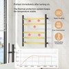 Aetoxb Towel Warmer, 5 Bars Heated Towel Racks for Bathroom,
