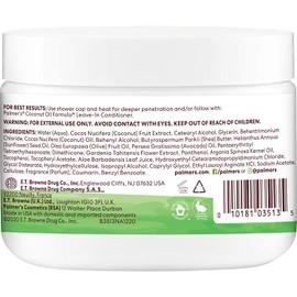 Palmer's Coconut Oil Formula Moisture Boost Deep Hair Conditioner, 12 Fl Oz