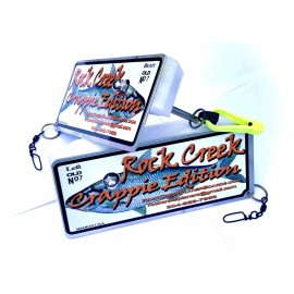 ROCK CREEK 1 SET OF CRAPPIE EDITION SIDE PLANER BOARD  SCOTTY RELEASE