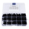 440 Pieces Screws Set M3 M4 M5 Steel Flat Head