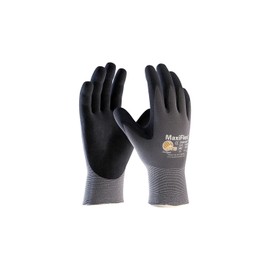 MaxiFlex Ultimate Nitrile Gloves, Gray/Black (34-874/M)