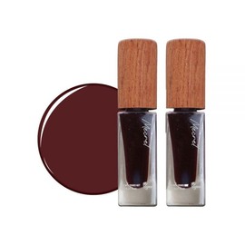 Mikrit Meoncell Mycrit odorless vegan nail 6g, burgundy, 2 pieces / 메온셀 미크릿 냄새없는 비건 네일 6g, 버건디, 2개