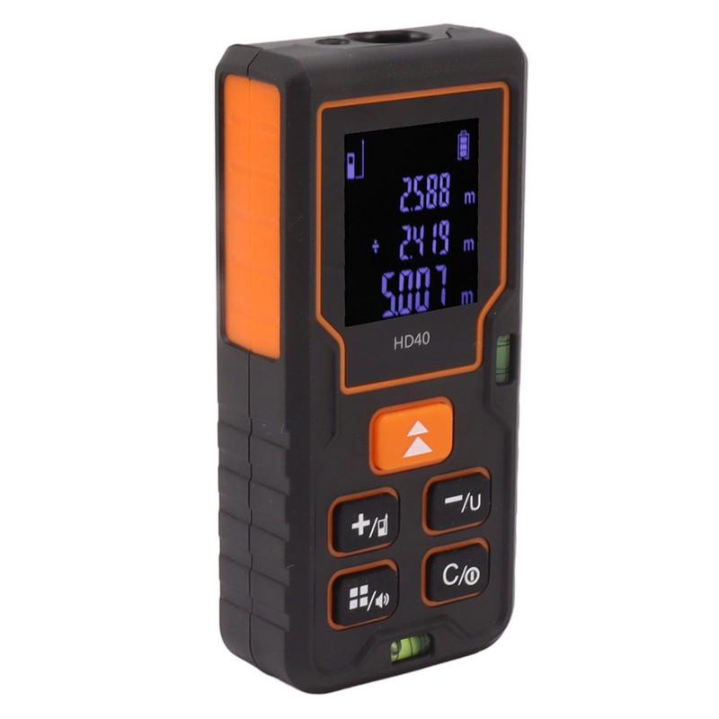 Laser Distance Meter High Accuracy Portable Handheld Rangefinder for Engineering