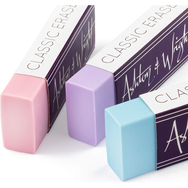 Ashton and Wright - Classic Eraser - Latex Free Plastic