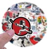 55Pcs Fencing Stickers，Waterproof Vinyl for Water Bottles Laptop Luggage Scrapbooking