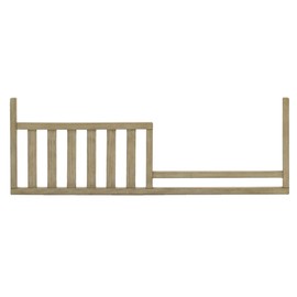 Toddler Bed Safety Guard Rail for Baby Cache Convertible Cribs - Solid Wood Rail for Convertible Crib to Toddler Bed Conversion - Safety Bed Rail for Children (Driftwood)