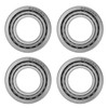 4Pcs Tapered Roller Bearing Set for Automotive Car Mechanical Gears