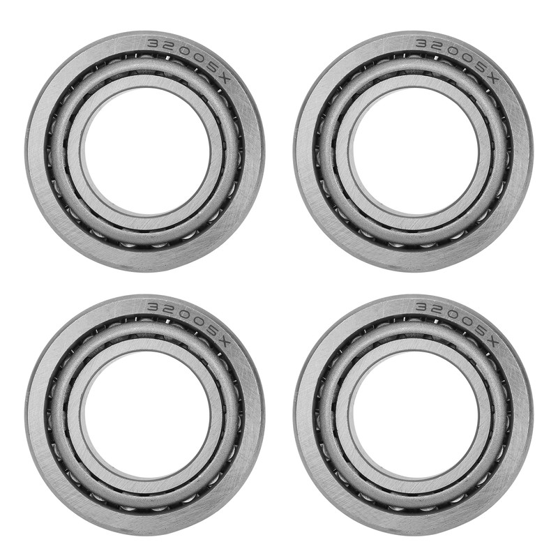 4Pcs Tapered Roller Bearing Set for Automotive Car Mechanical Gears